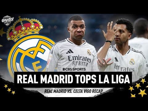 Real Madrid cruise to the top of La Liga! | Mbappe brace against Las Palmas | Matchday