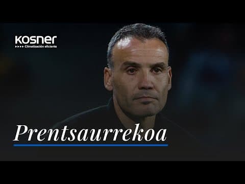 RUEDA DE PRENSA POSPARTIDO | Sergio Francisco | Real Sociedad - Villarreal CF