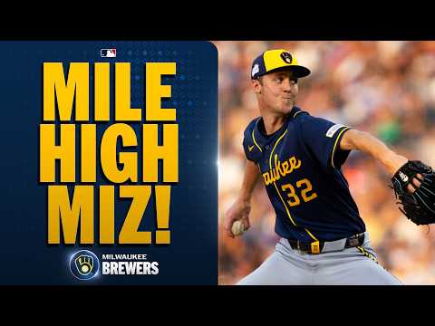 Jacob Misiorowski throws 52 pitches at 100+ mph while DOMINATING for Milwaukee! 🔥😮‍💨