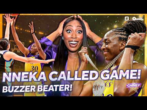 Nneka Called Game! Chiney Reacts to Her Sister’s Buzzer-Beater vs Liberty | Chiney Today