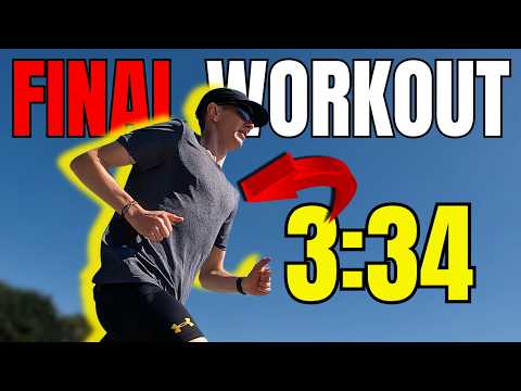 My FINAL Session Before a 3:34 1500m