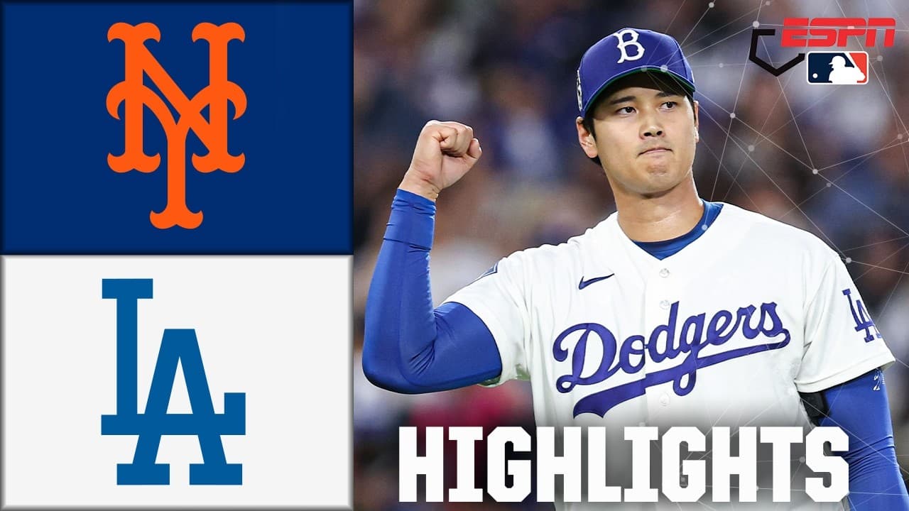 New York Mets vs. Los Angeles Dodgers | Full Game Highlights | ESPN MLB