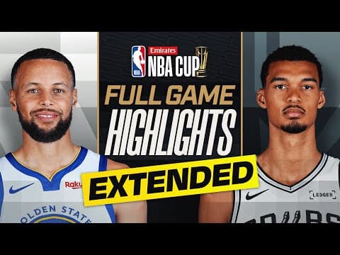 EXTENDED: WARRIORS at SPURS | FULL GAME HIGHLIGHTS | November 13, 2025