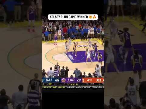 Kelsey Plum CALLED GAME 🥶