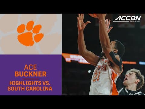 Clemson's Ace Buckner Delivers Big Versus The Gamecocks