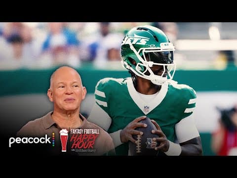 How does Tyrod Taylor impact Jets’ fantasy outlook? | Fantasy Football Happy Hour | NFL on NBC