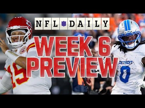 2025 NFL Week 6 Preview of EVERY Game | NFL Daily