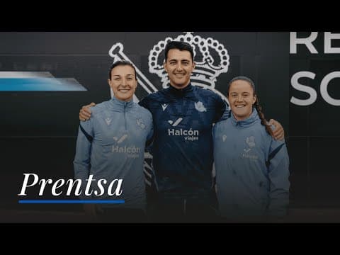 RUEDA DE PRENSA | Arturo Ruiz, Nerea Eizaguirre, Claire Lavogez | Real Sociedad - Athletic Club