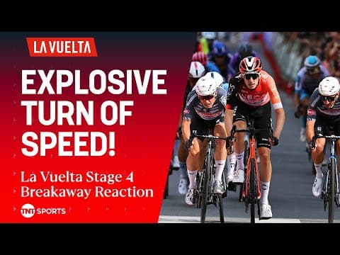 2025 La Vuelta a España Stage 4 REACTION: Toe to toe sprint for first grand tour stage win! 😍