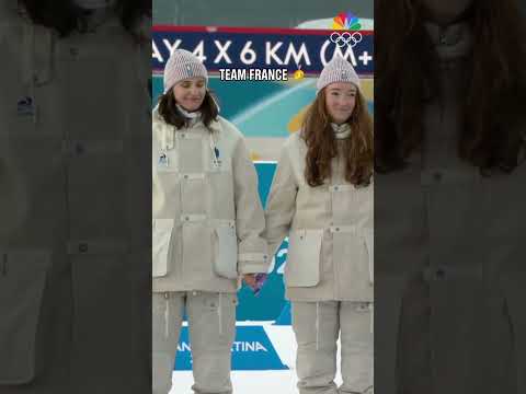 Success for Team France. 🇫🇷✨