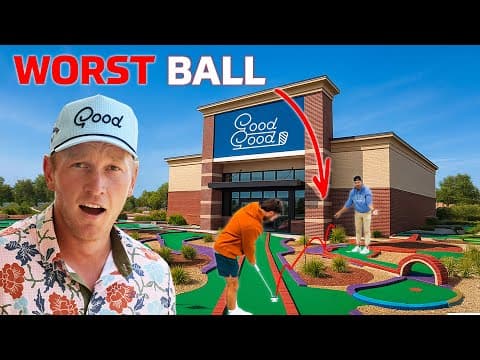 We Created A Mini Golf Course.. It Was Impossible