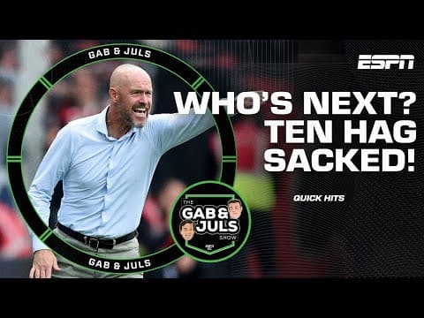 Ten Hag.. SACKED! Mourinho… SACKED!😭Barcelona and Real Madrid both off to slow starts? 🤔 | ESPN FC
