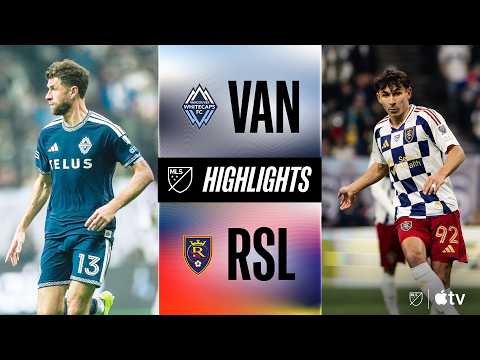 Vancouver Whitecaps FC vs. Real Salt Lake | Full Match Highlights | Aziel Jackson Banger!