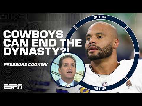 Chiefs vs. Cowboys PSYCHOLOGICAL BREAKDOWN 🧠 The pressure is on KC! - Kimberley A. Martin | Get Up