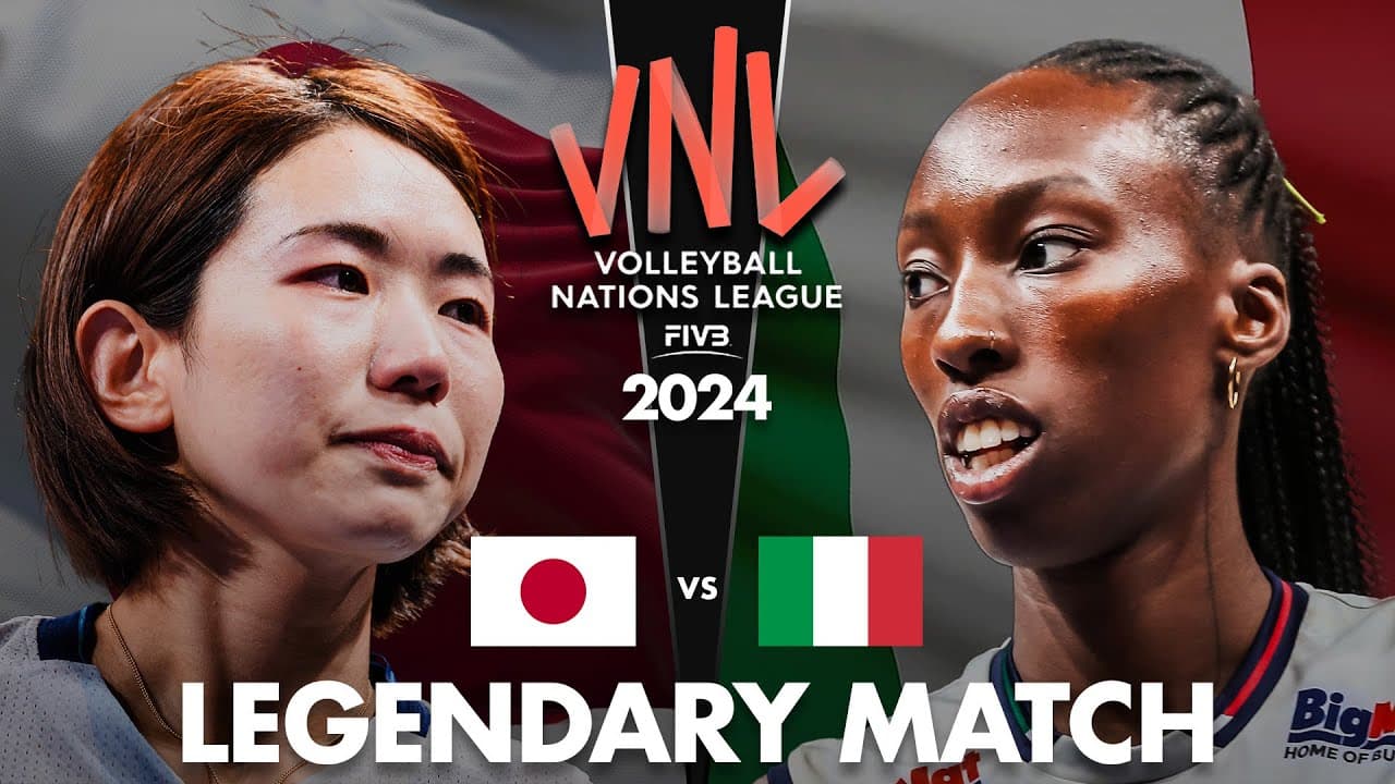 Japan 🇯🇵 vs Italy 🇮🇹 | Legendary Volleyball Battle !!!