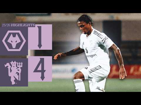 Malacia On The Scoresheet! | Wolves v Man Utd | U21s Highlights