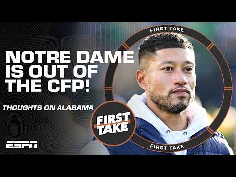 Dan O says Notre Dame should be in the CFP OVER Alabama 'It's a JOKE' 😬 | First Take