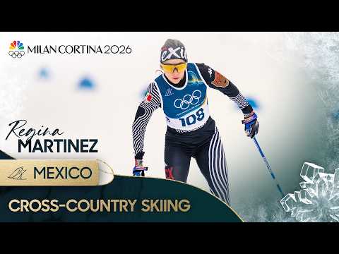 Regina Martinez makes Winter Olympic HISTORY for Mexico in cross-country skiing | NBC Sports
