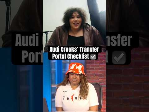 Audi Crooks lays out checklist for her next stop 🏀✍️