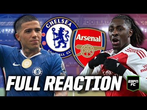 Chelsea vs. Arsenal 🔥 LIVE Premier League reaction | ESPN FC