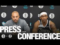 Jordi Fernàndez and Terance Mann Postgame Press Conferences vs Dallas