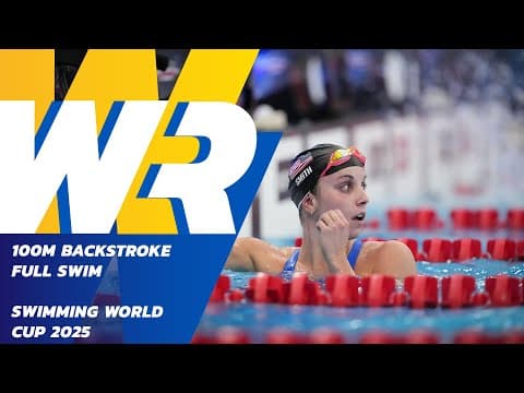 🇺🇸 World Record matched. Home crowd thrilled. Regan Smith delivers!