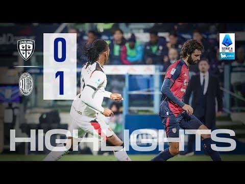 Highlights | Cagliari-Milan 0-1 | Serie A Enilive