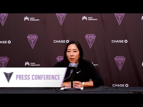 Natalie Nakase On Golden State Valkyries Loss at Phoenix Mercury | August 22, 2025