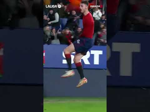 Dos años del primer gol de Raúl García de Haro con Osasuna #LALIGAHighlights