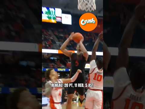 Double-double for Malik 🚨 #miami #collegebasketball #collegesports #sports #basketball #ncaambb