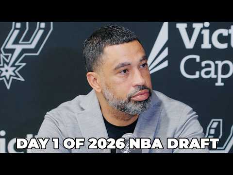 Spurs General Manager Brian Wright on Spurs Strategy On Day 1 of the 2026 NBA Draft
