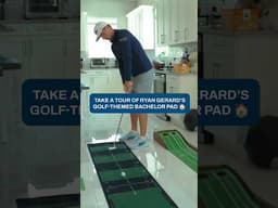 Ultimate golf guy bachelor pad ⛳️🏠