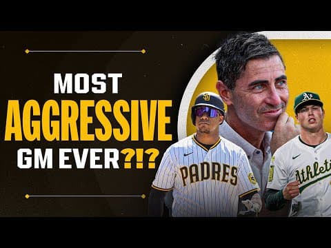 The MLB GM who is always going for it (Padres GM AJ Preller was DEALING trades) | MLB Deep Dive
