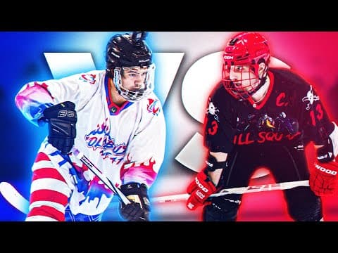 THIS GAME GOT HEATED... *HOCKEY RIVAL MATCH*