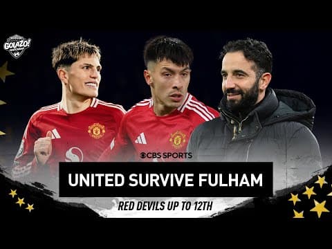 Fulham vs Manchester United Recap | Lisandro's Goal Lifts Red Devils Past Fulham | Matchday