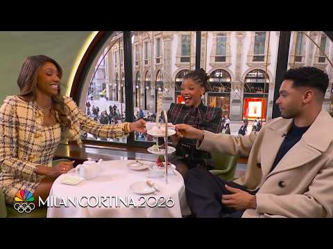Halle Bailey, Rege-Jean Page discuss their favorite Olympians | Winter Olympics 2026 | NBC Sports
