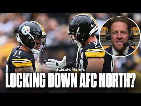 Browns vs Steelers REACTION with JJ Watt: Are the Steelers closer to locking down the AFC North?