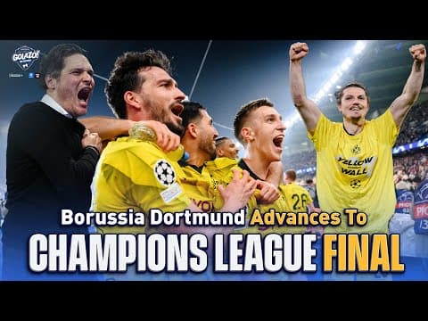 Dortmund Wins In Paris To Secure Ticket To UCL Final | CBS Sports Golazo
