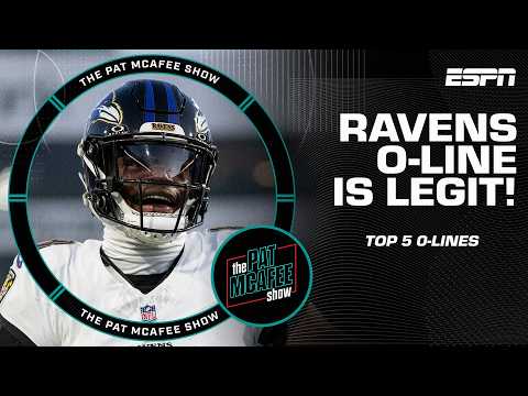 Is the RAVENS O-line the NFL's BEST?! 🤨 'The TAPE doesn't lie!' - A.Q. Shipley | The Pat McAfee Show