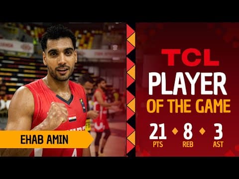 Ehab Amin (21 PTS) | TCL Player Of The Game | SSD 🇸🇸 vs GUI 🇬🇳 | #AfroBasket 2025