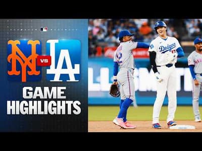 Mets vs. Dodgers Game Highlights (4/13/26) | MLB Highlights