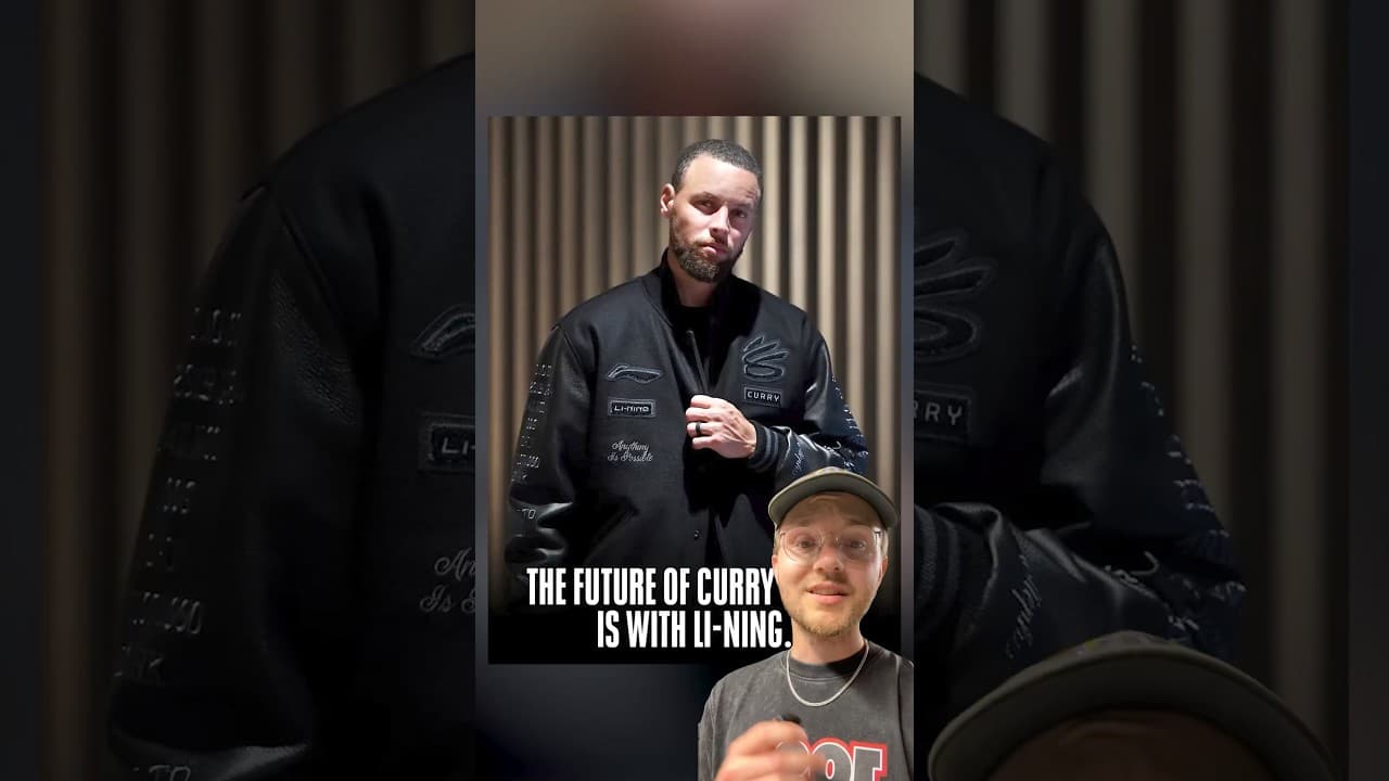 Steph Curry signs with Li-Ning 👀