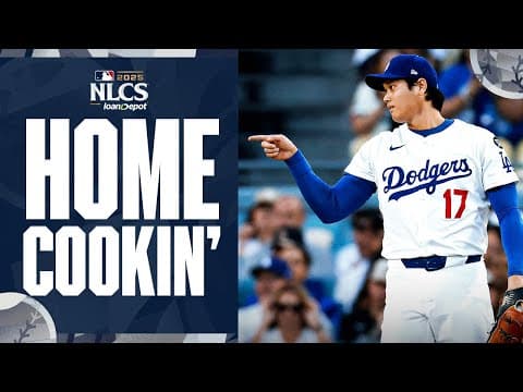 Shohei Ohtani strikes out 3 batters in his FIRST INNING of potential Dodgers clincher 👀 | 大谷翔平 ハイライト