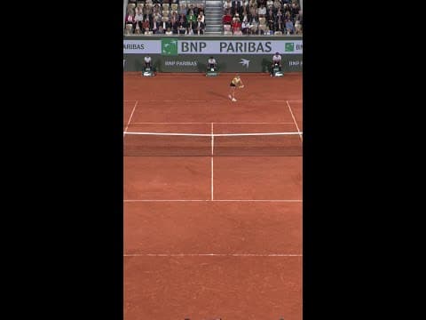 Shnaider with the perfect volley ✨  #shorts