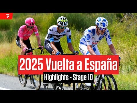 Vuelta a España 2025 Stage 10 Highlights