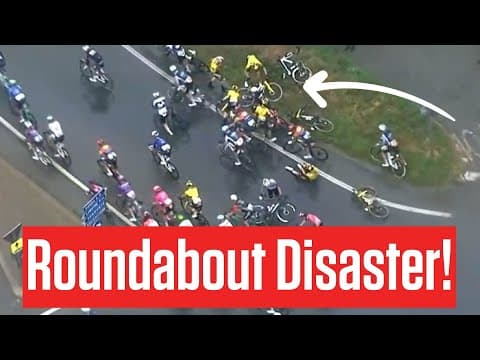 Jonas Vingegaard & Teammates Crash In Stage 2 Of Vuelta a España 2025