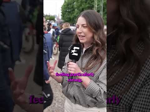 “They were throwing cherry juice everywhere!” 🍒🥤The vibes at EF Education-Oatly were immaculate.