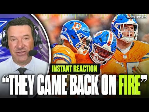 Tony Romo Says Broncos 'Were on FIRE' in Dominating Win Over Cowboys | NFL Week 8 Game Recap
