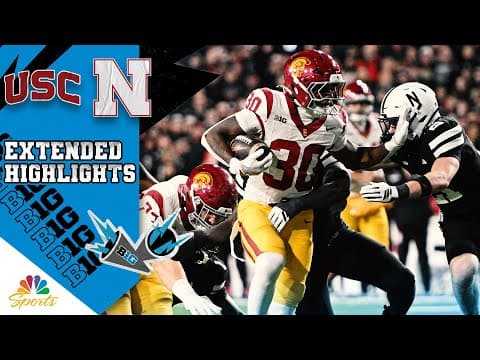 USC Trojans vs. Nebraska Cornhuskers | COLLEGE FOOTBALL HIGHLIGHTS | 11/1/2025 | NBC Sports
