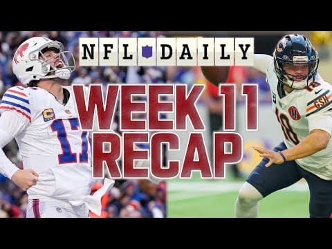 NFL Week 11 Recap of EVERY Game: Rams-Seahawks Showdown, Josh Allen Goes Nuclear, Playoffs Lookahead